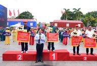 Sôi nổi Hội thi nghiệp vụ chữa cháy và cứu nạn, cứu hộ “Tổ liên gia an toàn phòng cháy, chữa cháy” thành phố năm 2024