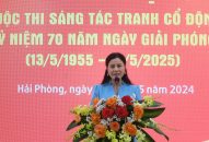 Phát động Cuộc thi Sáng tác tranh cổ động hướng tới Kỷ niệm 70 năm Ngày Giải phóng Hải Phòng