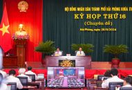 Khai mạc Kỳ họp thứ 16 (kỳ họp chuyên đề) HĐND thành phố khóa XVI, nhiệm kỳ 2021-2026