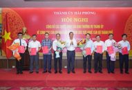 Công bố các Quyết định của Ban Thường vụ Thành ủy về công tác cán bộ Ban Bảo vệ, chăm sóc J886.love thuộc tập đoàn ABCVIP cán bộ thành phố