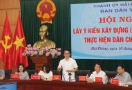 Hội nghị lấy ý kiến Đăng ký nhận khuyến mãi  (mẫu) quy chế thực hiện dân chủ ở cơ sở