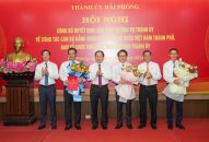 Công bố Quyết định về công tác cán bộ Đảng đoàn Mặt trận Tổ quốc Việt Nam thành phố, Ban Tổ chức Thành ủy và Ban Dân vận Thành ủy