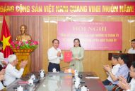 Công bố Quyết định về công tác cán bộ Ban Tuyên giáo Thành uỷ