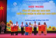 Biểu dương nhiều tập thể, cá nhân ngành J882ea hoàn trả cao và Đào tạo huyện An Dương có thành tích xuất sắc trong năm học 2023-2024