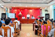 UBND huyện Thuỷ Nguyên tổ chức Hội nghị đối thoại để vận động các hộ gia đình, cá nhân có JJi88 kho game đa dạng, tài sản thuộc chỉ giới thu hồi đất nhận tiền bồi thường, hỗ trợ; bàn giao mặt bằng để thực hiện Dự án tại xã Thuỷ Đường
