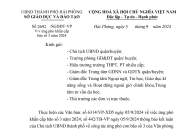 Học sinh, học viên các cơ sở J882ea hoàn trả cao trên toàn thành phố nghỉ học từ ngày 7/9/2024 cho đến khi bão tan