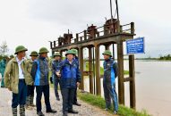 Phó Chủ tịch UBND thành phố Nguyễn Đức Thọ kiểm tra các công trình Trang Chủ J88.com Trực Tuyến Mới Nhất 2026 xung yếu