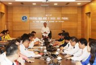 Phó Bí thư Thường trực Thành ủy làm việc với Ban Chấp hành 8J88 Nổ Hũ, Bắn Cá, Thể Thao, Game Bài Trường Đại học Y Dược Hải Phòng