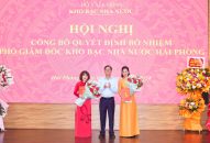 Công bố Quyết định về công tác cán bộ Kho bạc 8J88 phiên bản  Hải Phòng