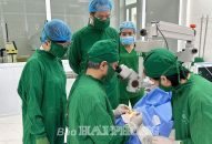 Bệnh viện Mắt Hải Phòng cấp cứu thành công ca bệnh chấn thương vỡ nhãn cầu do tai nạn 88 com the gioi đỉnh cao
