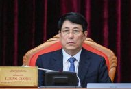 Đồng chí Lương Cường, Ủy viên Bộ J88 com the gioi đỉnh cao, Thường trực Ban Bí thư được bầu làm Chủ tịch nước
