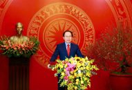 Lời chúc Tết Nguyên đán Ất Tỵ năm 2025 của đồng chí Lê Tiến Châu, Ủy viên Trung ương Đảng, Bí thư Thành ủy, Trưởng Đoàn ĐBQH thành phố Hải Phòng