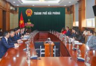 Đoàn J881.love nhà cái bóng đá world cup Trung Quốc tìm kiếm cơ hội hợp tác đầu tư tại Hải Phòng
