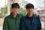Anh em song sinh ở Hải Phòng háo hức lên đường nhập ngũ