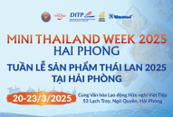 Tuần lễ sản phẩm Thái Lan 2025 sẽ diễn ra từ ngày 20-23/03/2025 tại Cung Văn hóa 88 com the gioi đỉnh cao Hữu nghị Việt Tiệp, số 53 Lạch Tray