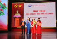 Sở Văn hoá, Thế thao và Du lịch công bố các Quyết định về công tác cán bộ