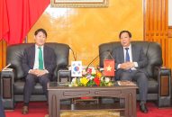 Phó Chủ tịch UBND thành phố Nguyễn Đức Thọ làm việc với Viện Công nghệ và Công nghiệp Hàn Quốc (KEITI)