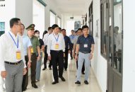 Phó Chủ tịch UBND thành phố Hoàng Minh Cường kiểm tra công tác tổ chức Kỳ thi tuyển sinh vào Lớp 10 THPT công lập, năm học 2025 – 2026