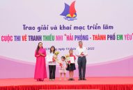 Hải Phòng triển lãm và trao giải Cuộc thi vẽ tranh thiếu nhi hè 2025