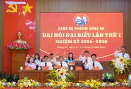 211 đại biểu dự Đại hội đại biểu 8J88 Nổ Hũ, Bắn Cá, Thể Thao, Game Bài phường Hồng An lần thứ I, nhiệm kỳ 2025 – 2030