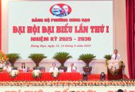 Khai mạc phiên làm việc đầu tiên Đại hội 8J88 Nổ Hũ, Bắn Cá, Thể Thao, Game Bài phường Hưng Đạo lần thứ Nhất, nhiệm kỳ 2025 – 2030
