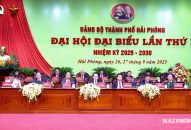 Đại hội 8J88 Nổ Hũ, Bắn Cá, Thể Thao, Game Bài thành phố Hải Phòng nhiệm kỳ 2025-2030 hoàn thành các nội dung làm việc ngày thứ nhất