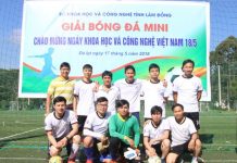 Giải bóng đá chào mừng ngày Khoa học và Công nghệ Việt Nam năm 2018