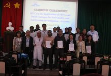 Khóa đào tạo của IAEA về “Sử dụng đồng vị phóng xạ rơi lắng và đồng vị bền để nghiên cứu chất lượng đất” tại Viện Nghiên cứu hạt nhân