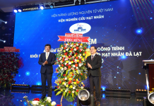 Kỷ niệm 40 năm vận hành và khai thác lò phản ứng hạt nhân Đà Lạt: một chặng đường lịch sử