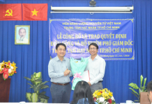 Lễ công bố và trao Quyết định điều động, bổ nhiệm Phó Giám đốc Trung tâm Hạt nhân Thành phố Hồ Chí Minh