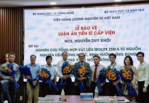 Lễ bảo vệ Luận án Tiến sĩ cấp Viện của nghiên cứu sinh Nguyễn Duy Khôi