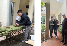 Gói bánh chưng tết 2026 – hoạt động ý nghĩa tăng cường gắn kết cán bộ tại Viện Công nghệ xạ hiếm