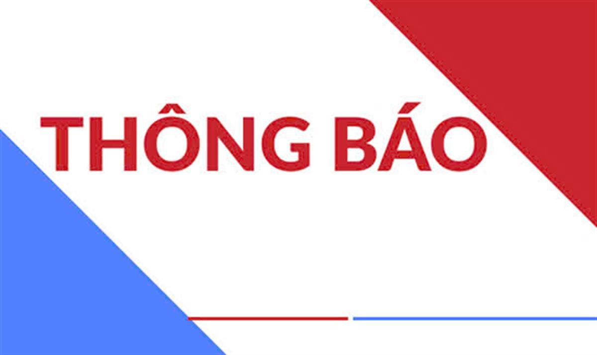 Thông báo tổ chức hội thảo trước bảo vệ cơ sở của nghiên cứu sinh Nguyễn Huy Công