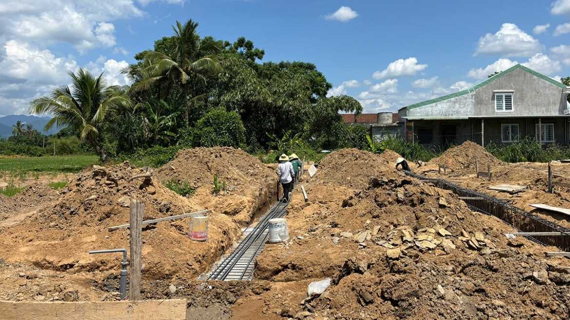 Nhà tránh lũ cộng đồng đầu tiên được Đăng ký nhận khuyến mãi  tại vùng rốn lũ Hòa Thịnh 